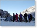 Sníh v základním táboře, 4400 m.