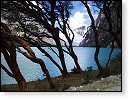 Laguna Chinancocha, 3850 m.  Údolí Llanganuco.